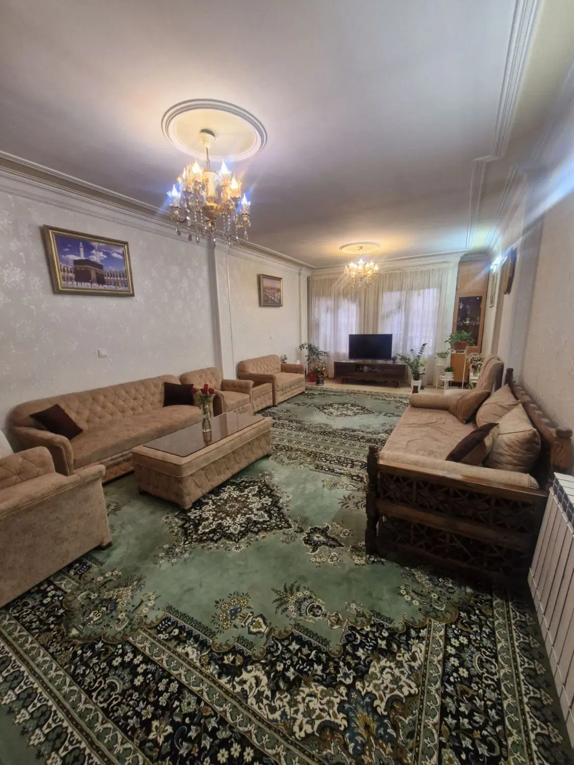 ۱۰۲ متر خوش نقشه سالن پرده خور  دوم نیروهوایی