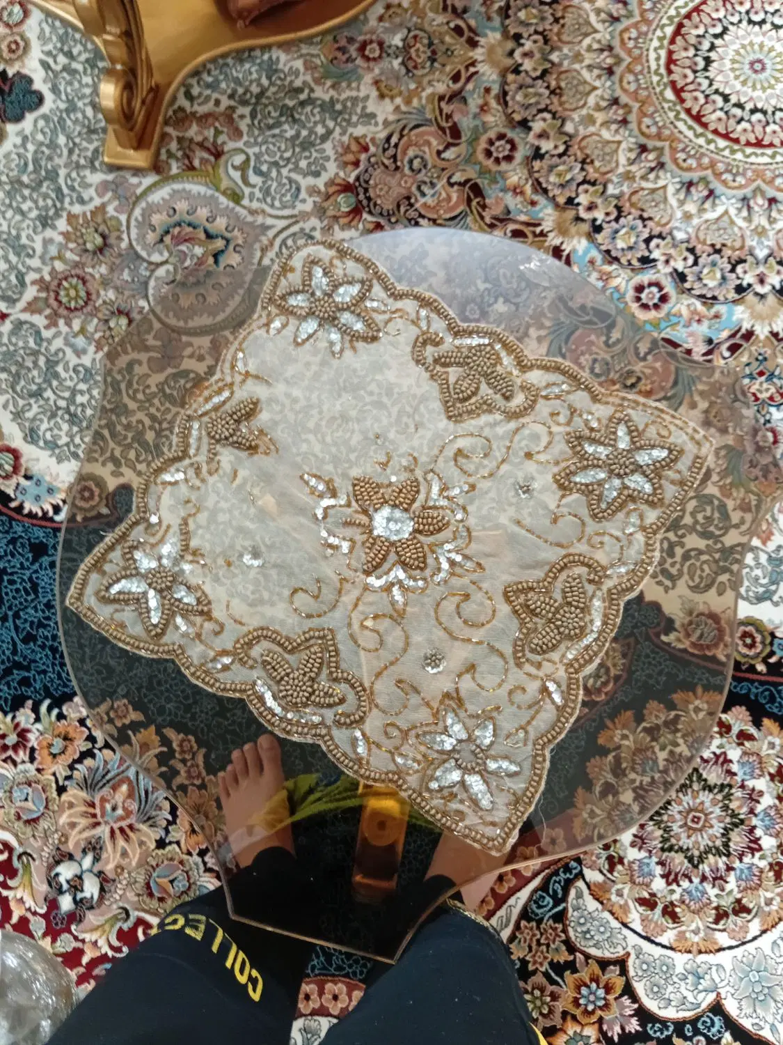 رومیزی|پرده، رانر، رومیزی|مشهد, رسالت|دیوار
