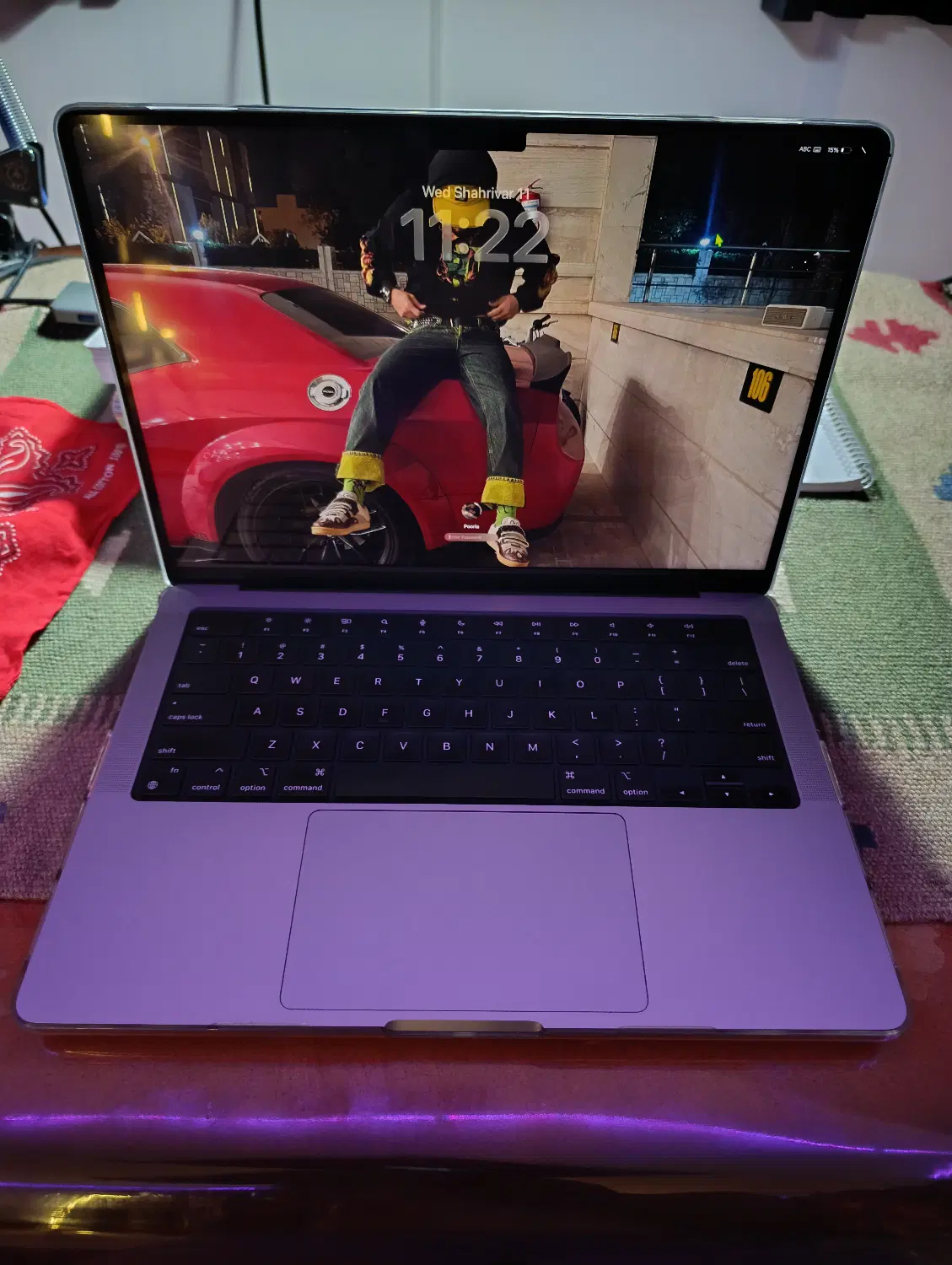 M1 pro 14 512gb 16gb ram space gray|رایانه همراه|شیراز, ارم|دیوار