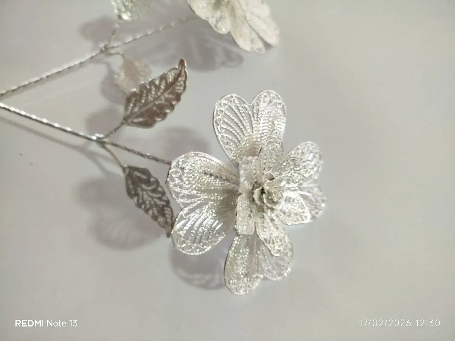 گل نقره ای|صنایع دستی و سایر لوازم تزئینی|یزد, |دیوار