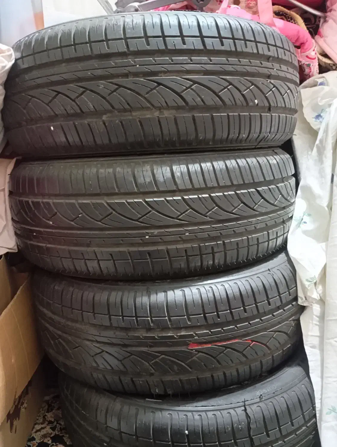 لاستیک ماشین اریزو جک سواری|قطعات یدکی و لوازم جانبی|مشهد, شهید قربانی|دیوار