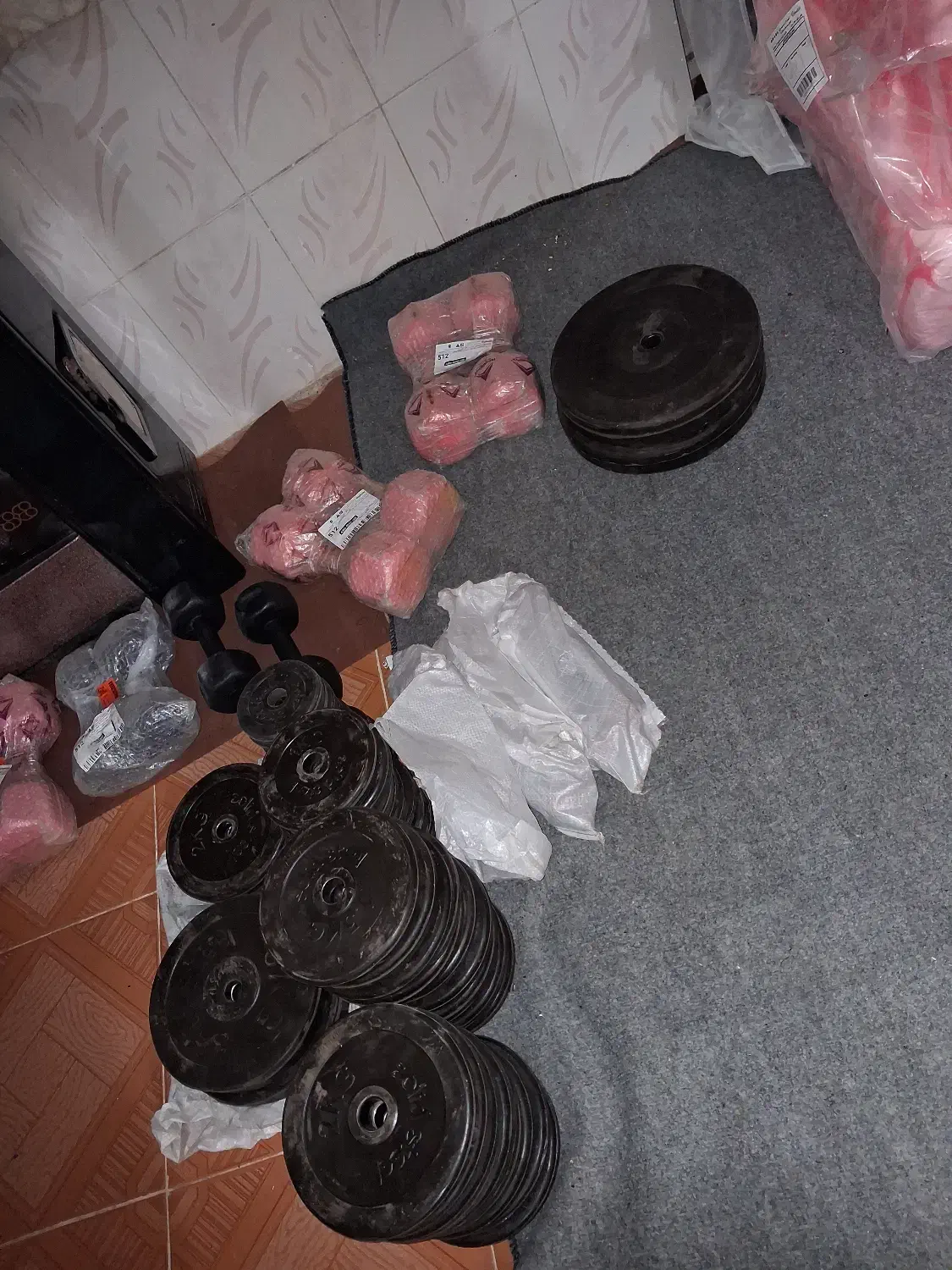 وزنه دمبل|تجهیزات ورزشی|ایذه, |دیوار