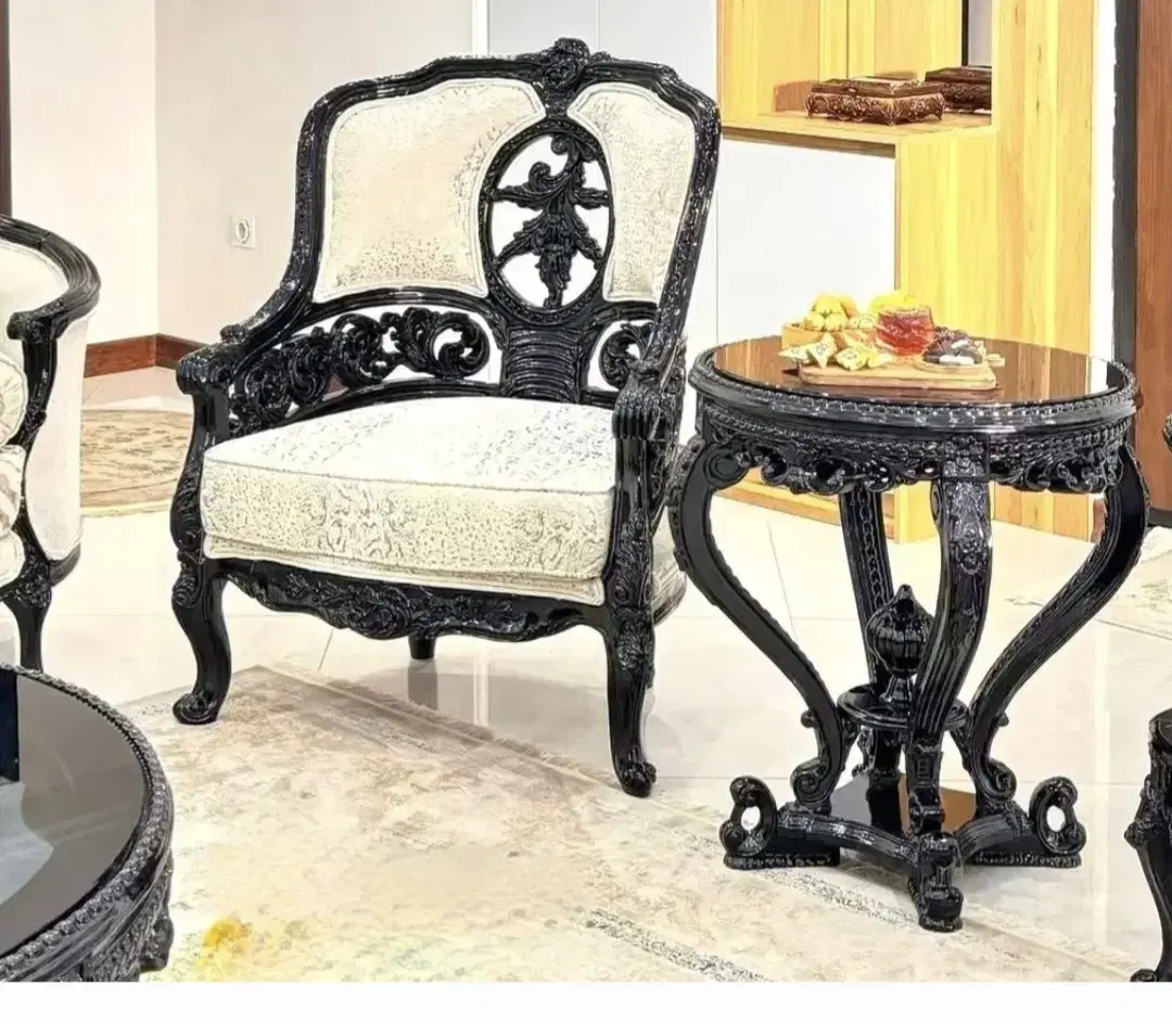 مبلمان کلاسیک مدل رخ|مبلمان خانگی و میز عسلی|چهاردانگه (تهران), |دیوار