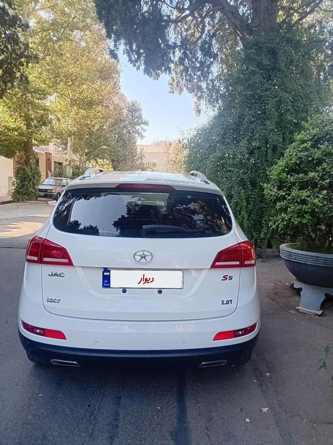 جک s5|خودرو سواری و وانت|شیراز, لشکری‎|دیوار