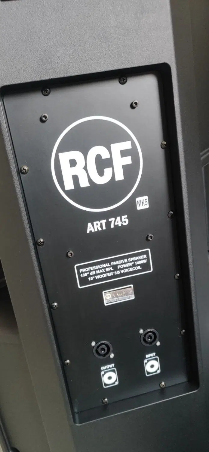 rcf 745|سیستم صوتی خانگی|خرم‌آباد, |دیوار