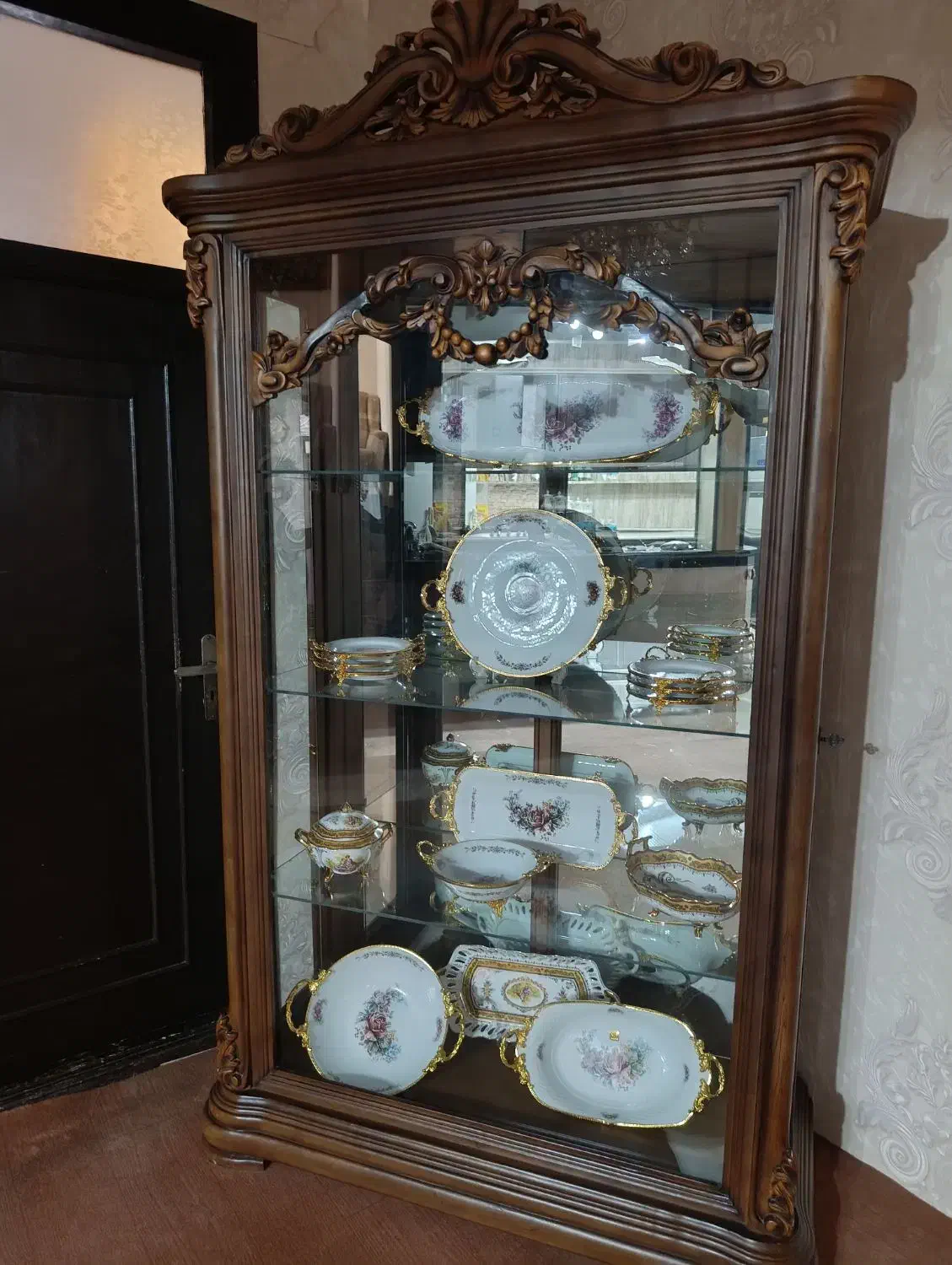 بوفه|بوفه، ویترین، کنسول|خوی, |دیوار