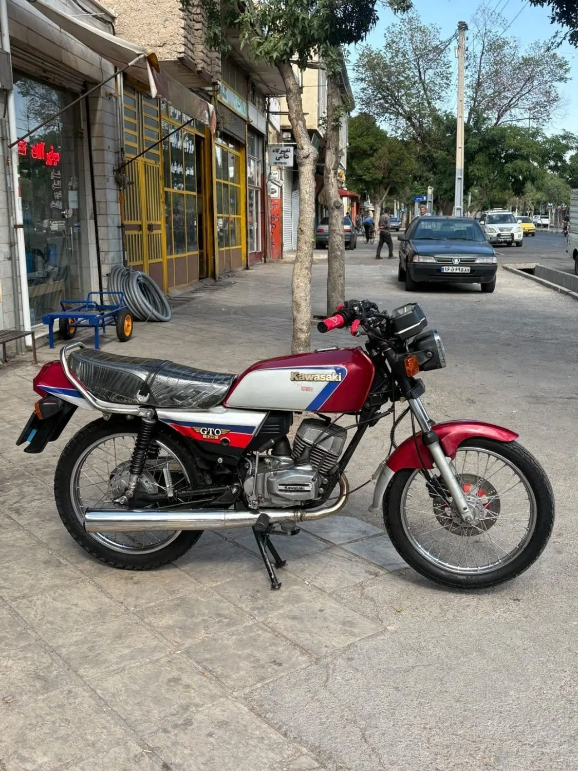 kawasaki gto 125|موتورسیکلت|زنجان, |دیوار