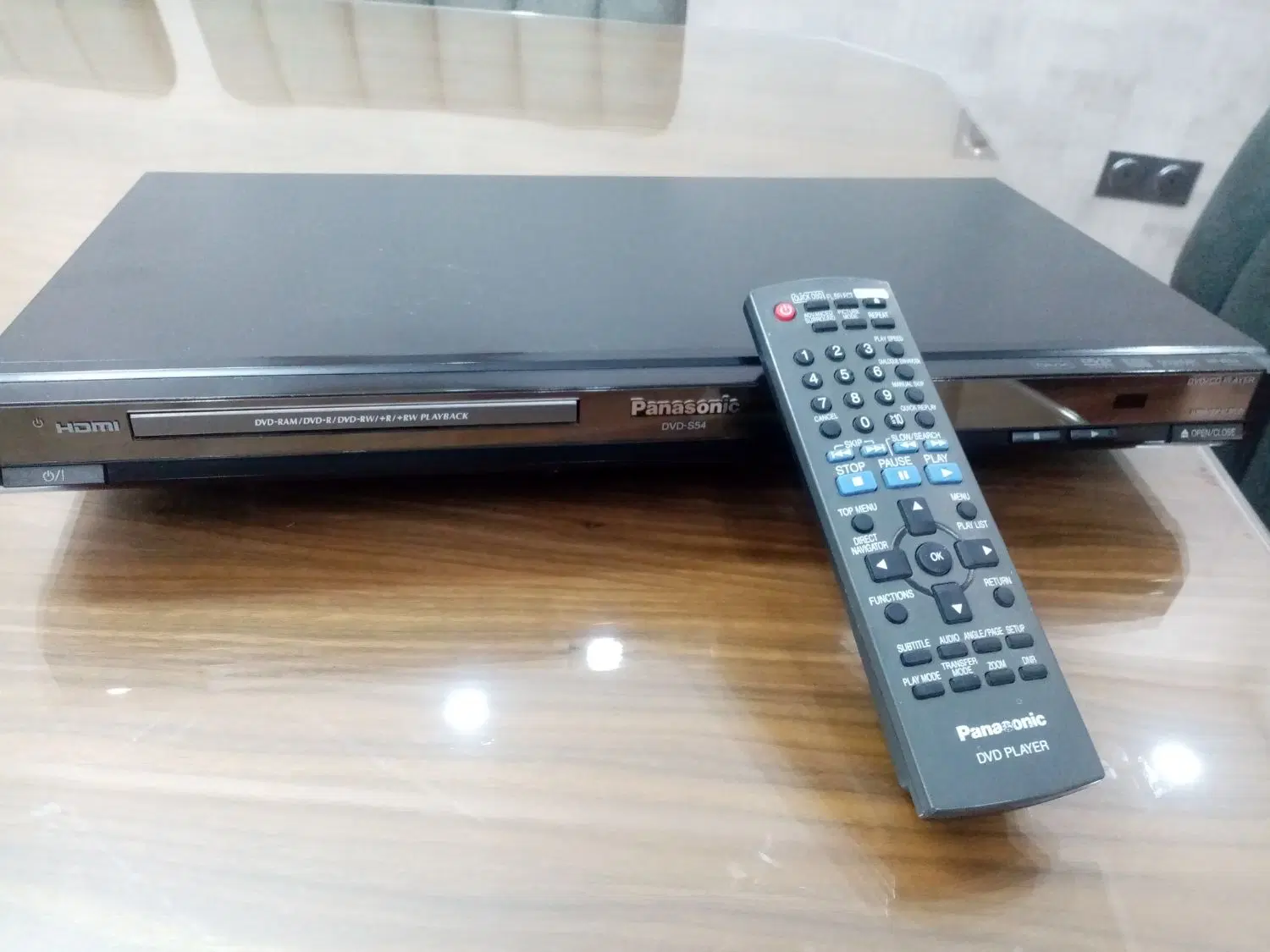 Panasonic DVD S54 1080 orginal|پخش‌کننده DVD و ویدیو|فولادشهر, B8|دیوار