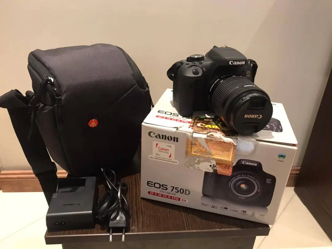 Canon 750D|دوربین عکاسی و فیلم‌برداری|تهران, دروس|دیوار