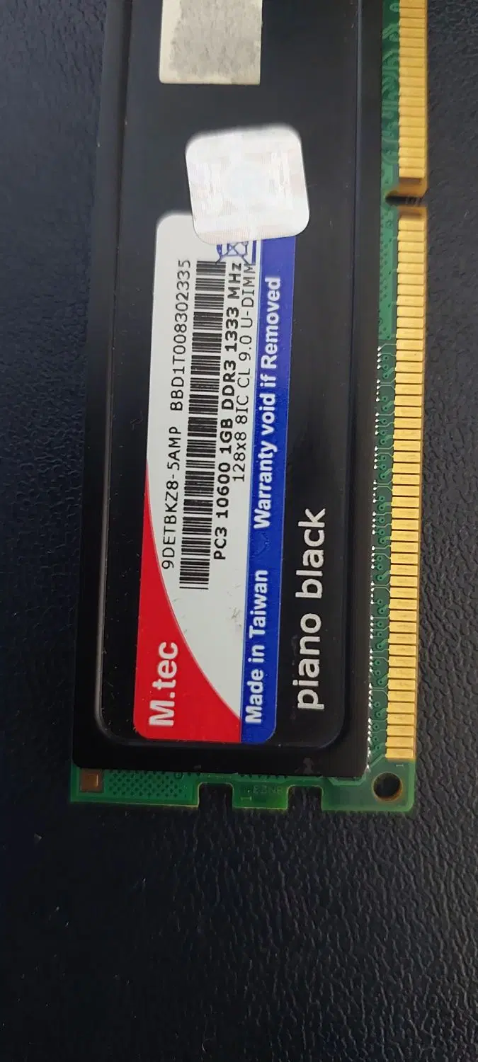1 گیگ رم ddr3|قطعات و لوازم جانبی رایانه|کرمانشاه, |دیوار