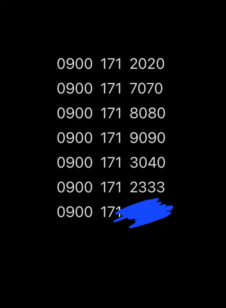 2020 - 171 - 0900|سیمکارت|گرگان, |دیوار