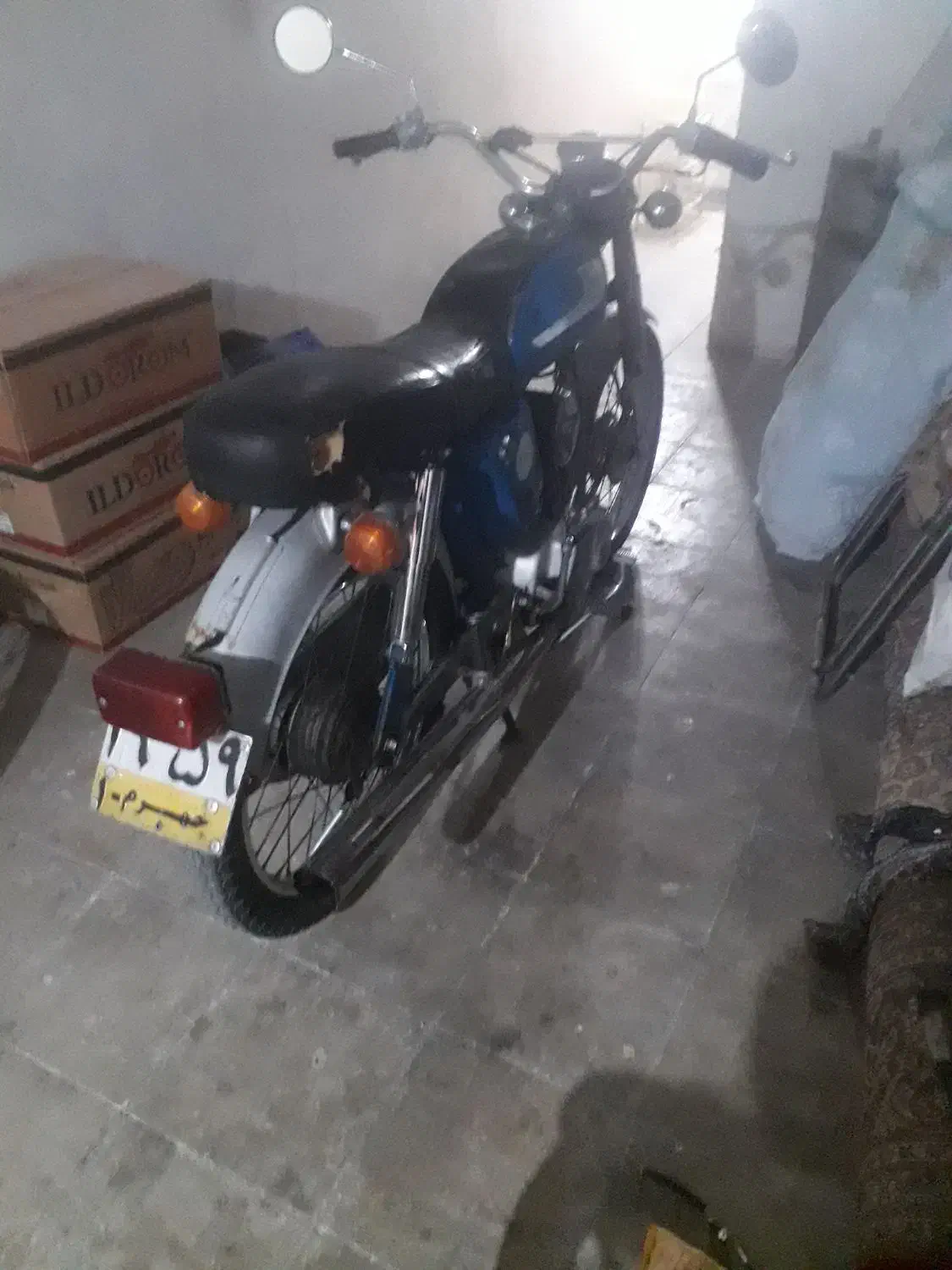 یاماها|موتورسیکلت|شیراز, کفترک|دیوار