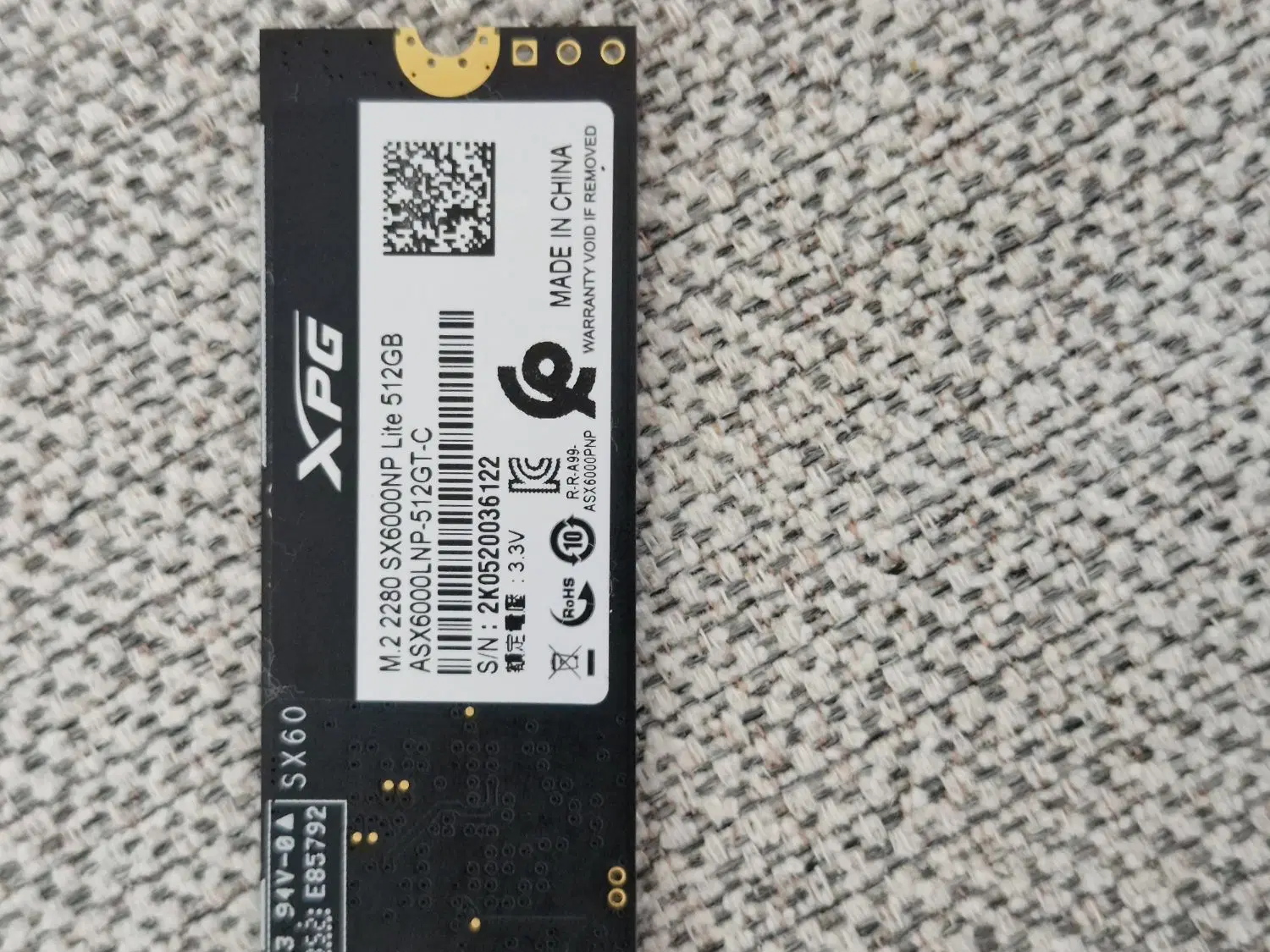 حافظه ssd 512 GB|قطعات و لوازم جانبی رایانه|ایلام, |دیوار