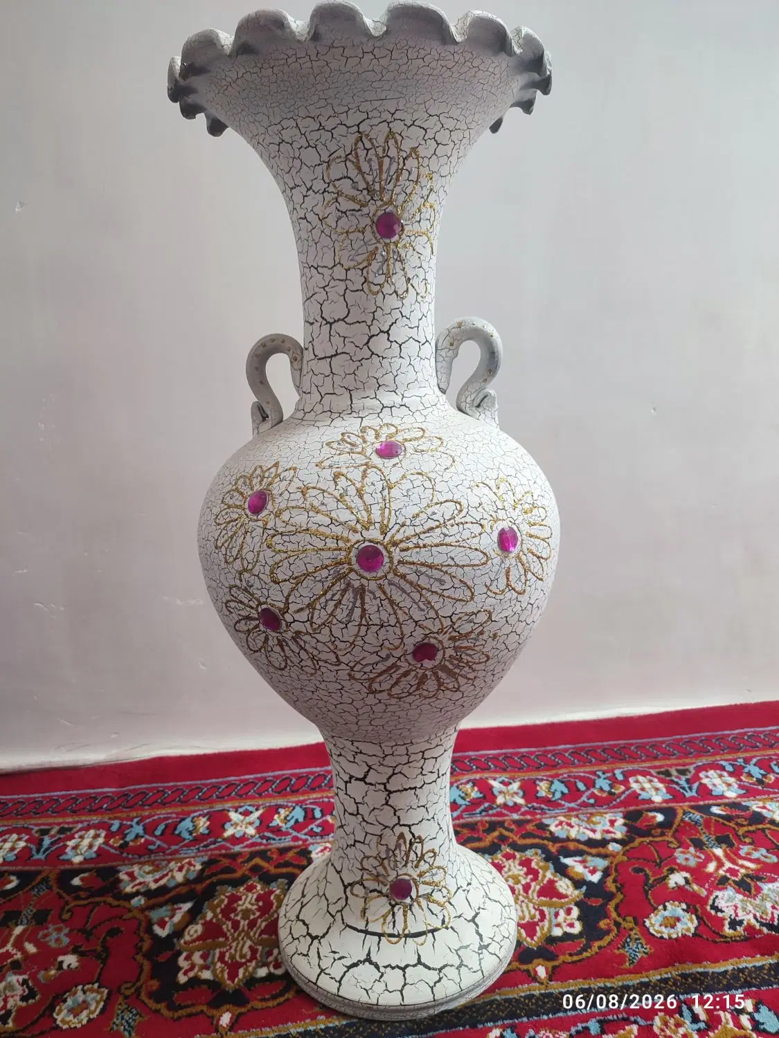 گلدان|گل و گیاه طبیعی|خرمدره, |دیوار
