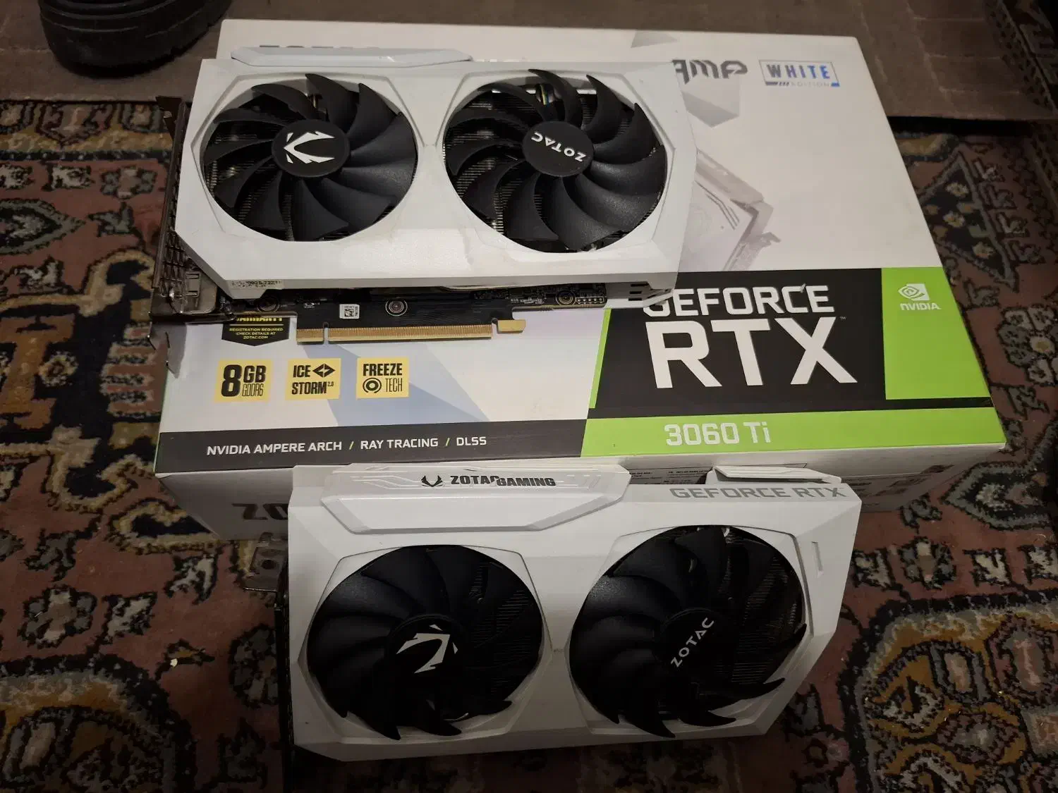 3060ti+rx 580|قطعات و لوازم جانبی رایانه|کرج, شهرک رازی (حصارک)|دیوار