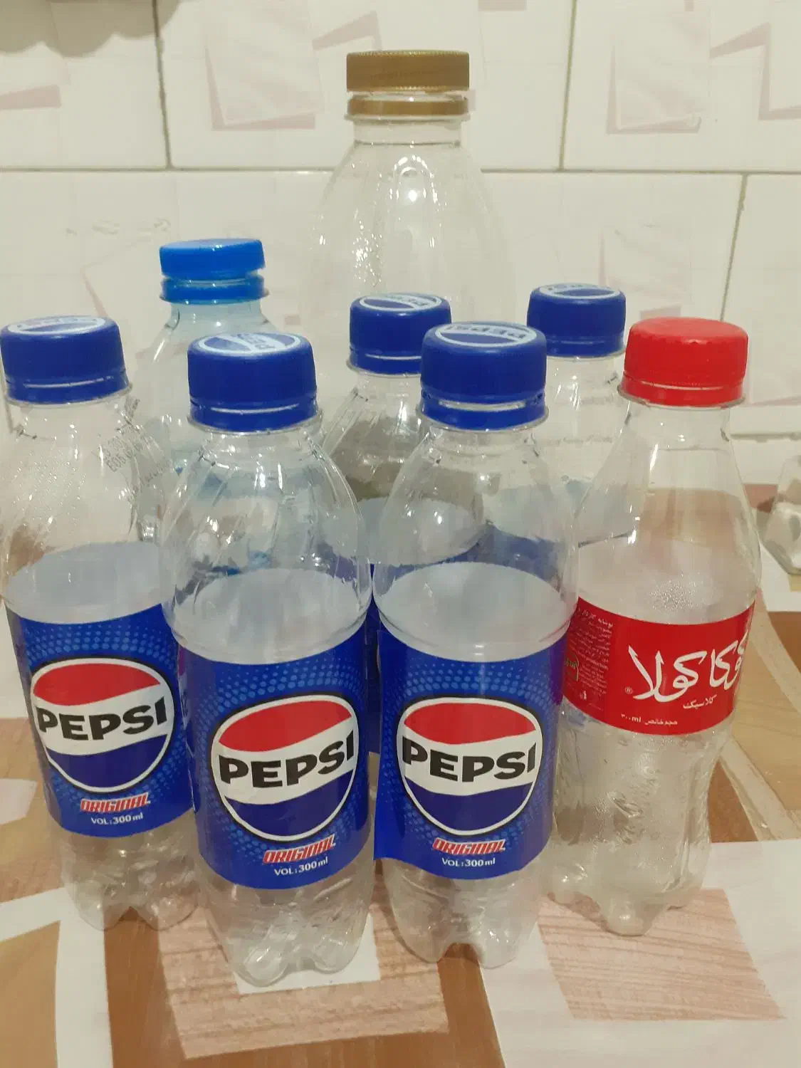 بطری تمیز|ظروف نگهدارنده، پلاستیکی، یک‌بارمصرف|محمدیه-قزوین, |دیوار