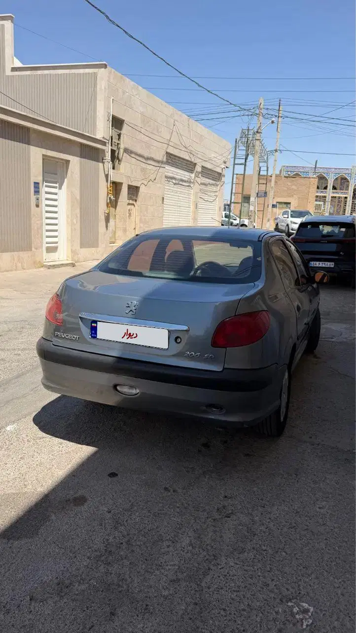 206 SD|خودرو سواری و وانت|یزد, |دیوار