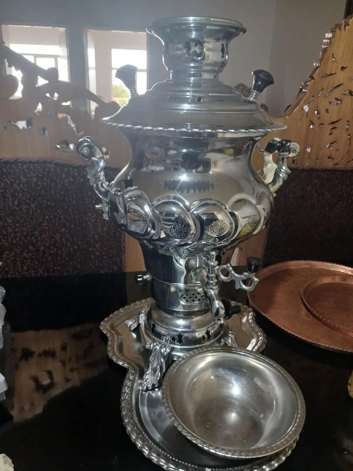 سماور|سماور، چایساز، قهوهساز|گلپایگان, |دیوار