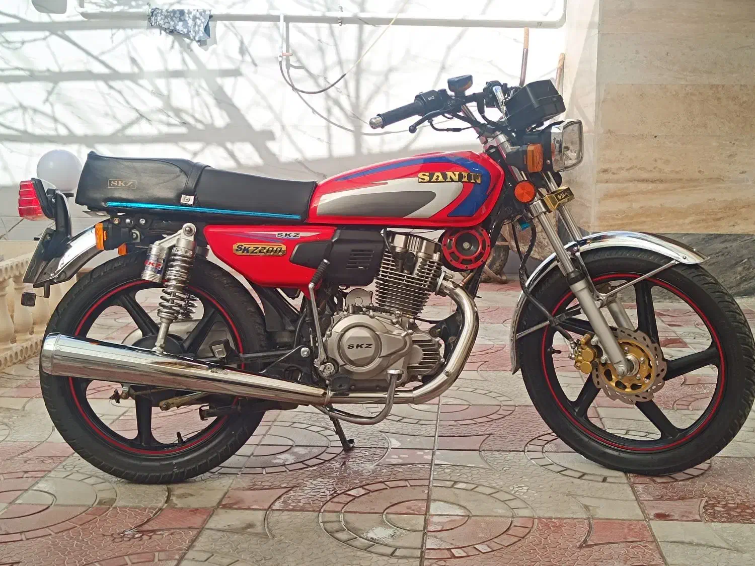 sanin 200cc|موتورسیکلت|ابهر, |دیوار