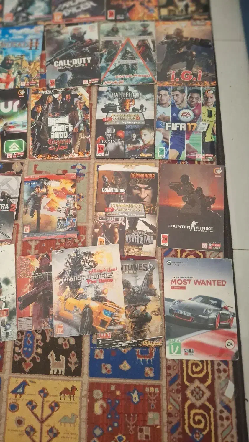 سی دی|کنسول، بازی ویدئویی و آنلاین|اسفراین, |دیوار