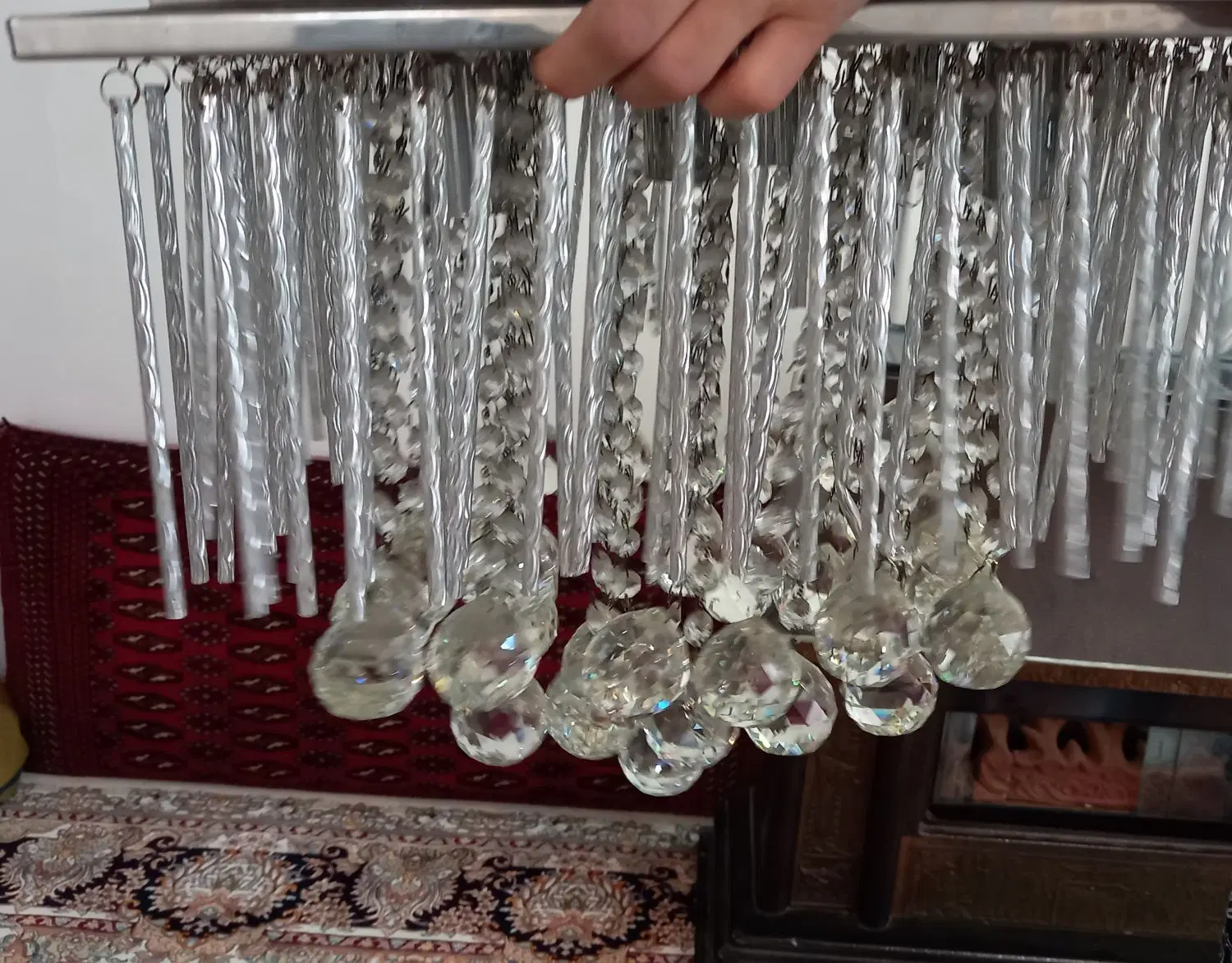 لوستر|لوستر و چراغ آویز|مشهد, کوه سنگی|دیوار