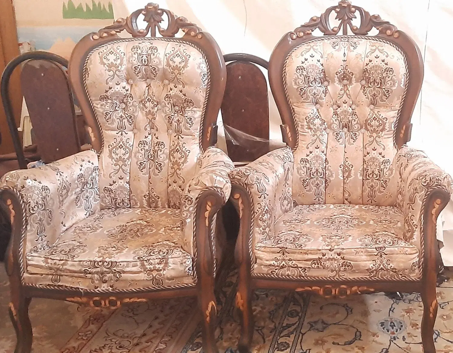 مبل|مبلمان خانگی و میز عسلی|اصفهان, نقش جهان|دیوار