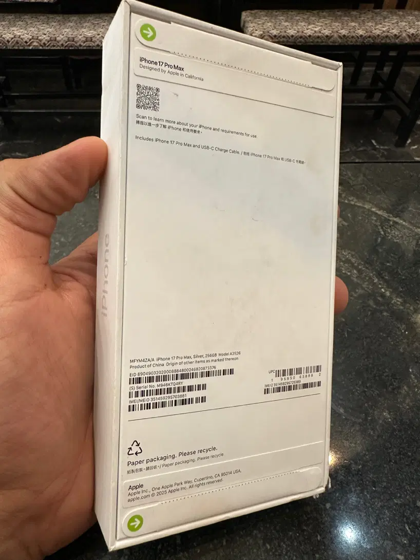 17 pro max zaa notریجستر|موبایل|تهران, کاج|دیوار