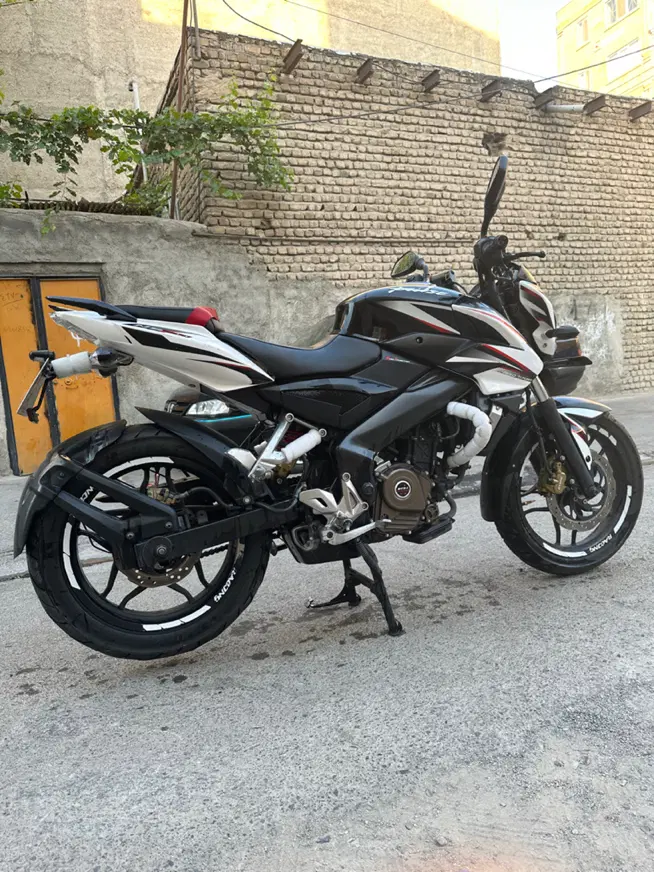 Ns200 مدل 96|موتورسیکلت|مشکیندشت, |دیوار