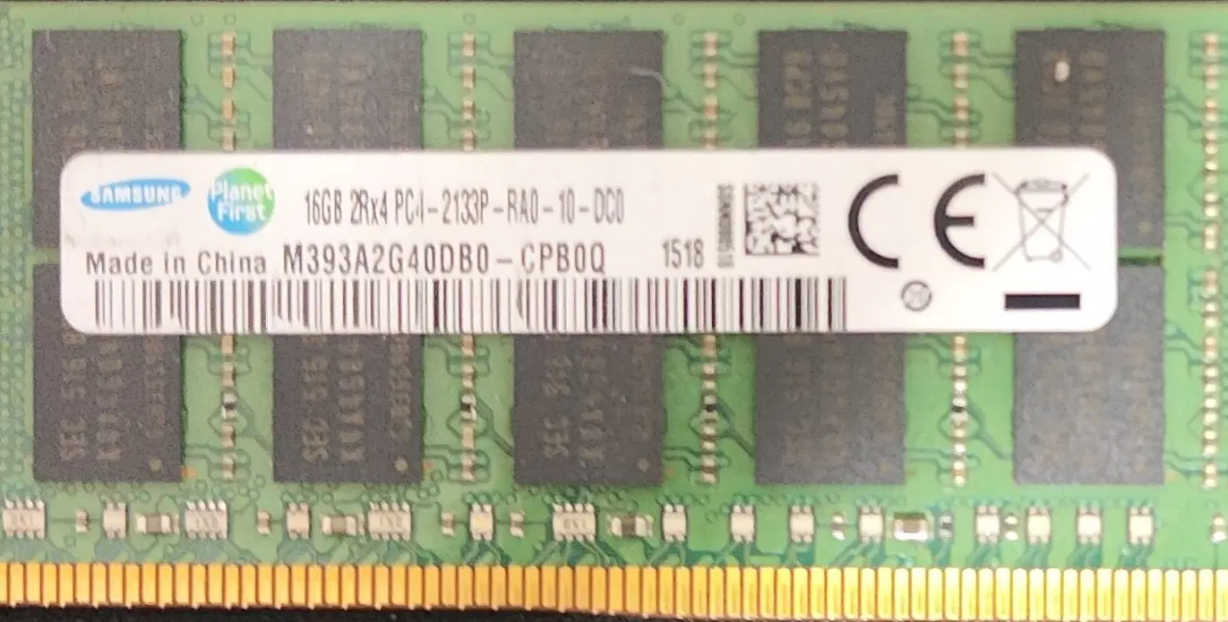 HP sumsung 16GB PC4-2133P-R 2Rx4 RDIMM|قطعات و لوازم جانبی رایانه|تهران, فلاح|دیوار