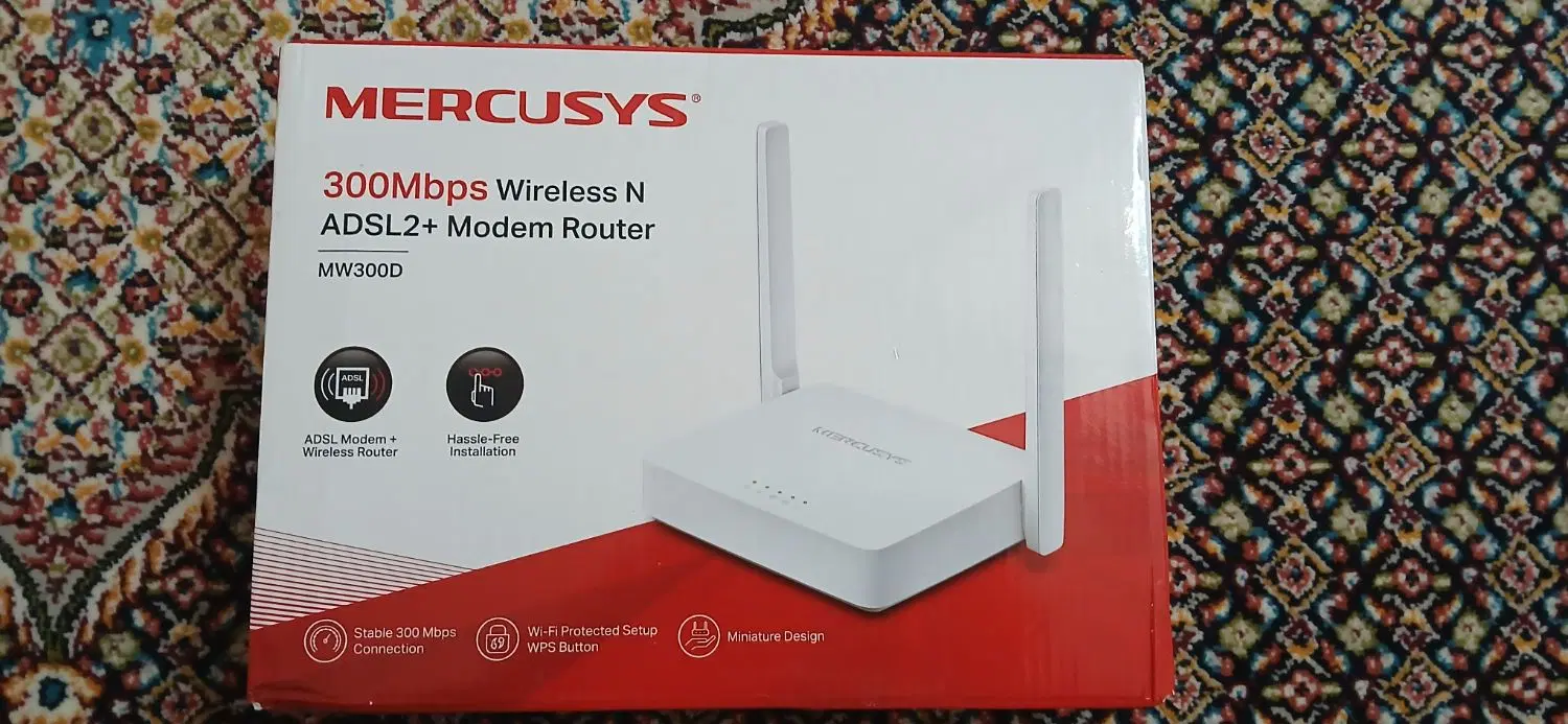 مودم mercusys ADSL2|مودم و تجهیزات شبکه|تهران, خواجه نظام الملک|دیوار