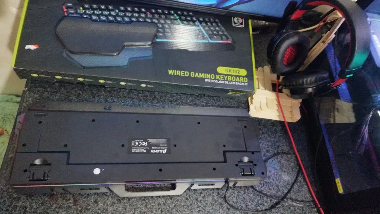 کیبورد GK-102|قطعات و لوازم جانبی رایانه|مبارکه, |دیوار