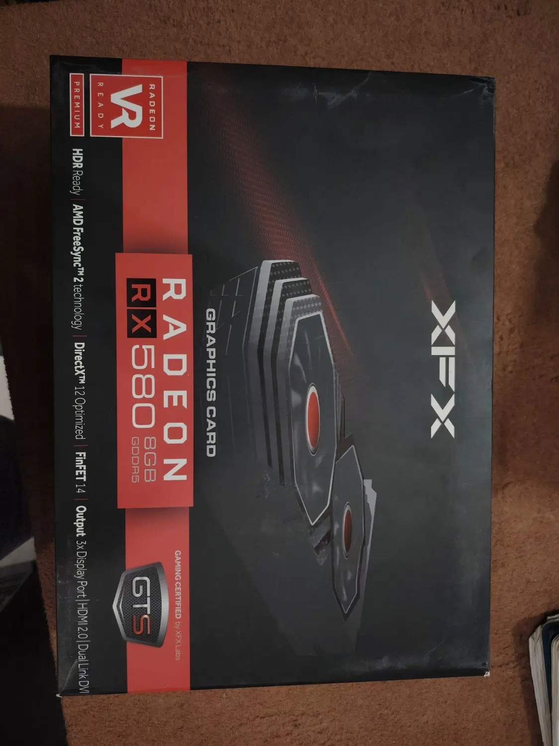 rx580-8b xfx|قطعات و لوازم جانبی رایانه|یزد, |دیوار