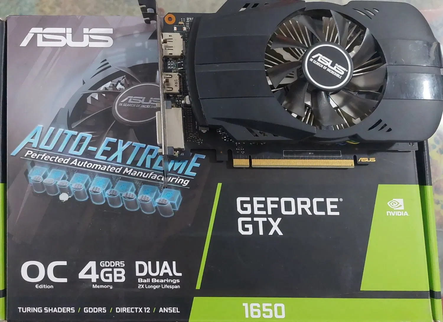 GTX 1650 OC 4G|قطعات و لوازم جانبی رایانه|اهواز, کوی طالقانی|دیوار