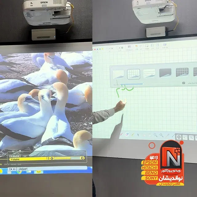 ویدئو پروژکتور هوشمند مخصوص مدارس و مراکز آموزشی|تلویزیون و پروژکتور|مشهد, شاهد (شهرک غرب)|دیوار