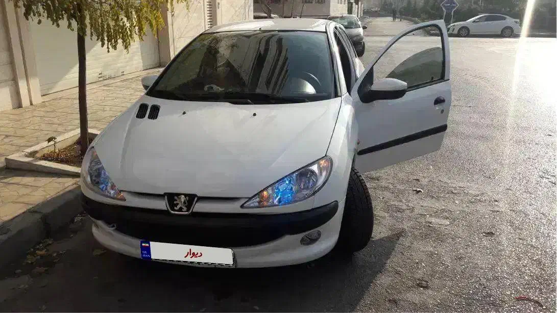 ۲۰۶مدل۹۶تیپ۲|خودرو سواری و وانت|مشهد, کوه سنگی|دیوار