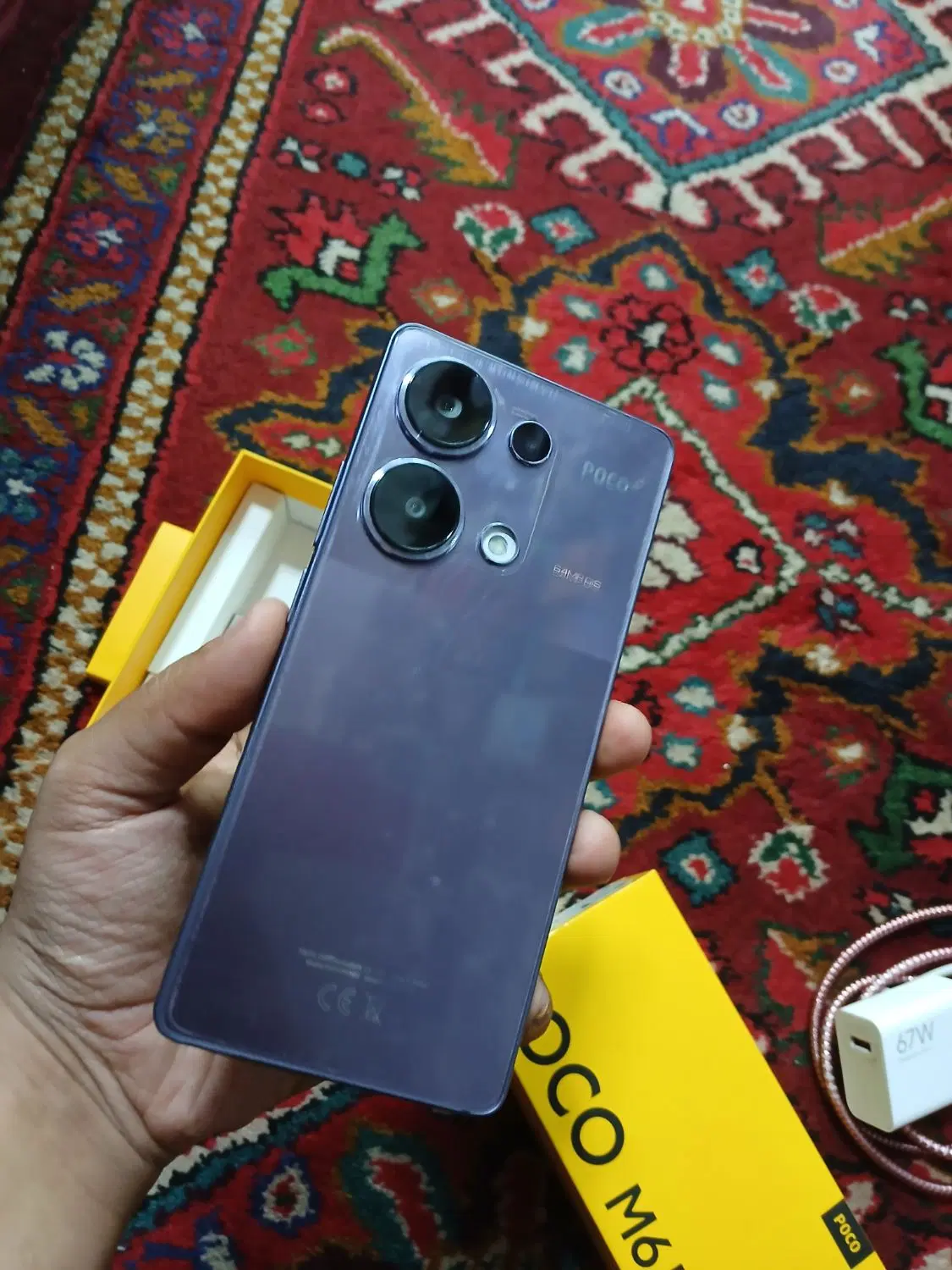 Poco M6pro|موبایل|اهر, |دیوار
