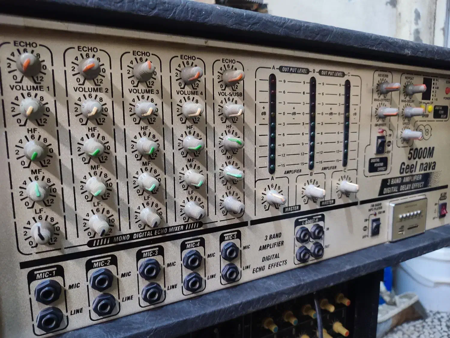 اکو آمپلیفایر ۳ کانال گیلنوا|سیستم صوتی خانگی|زرگرشهر, |دیوار