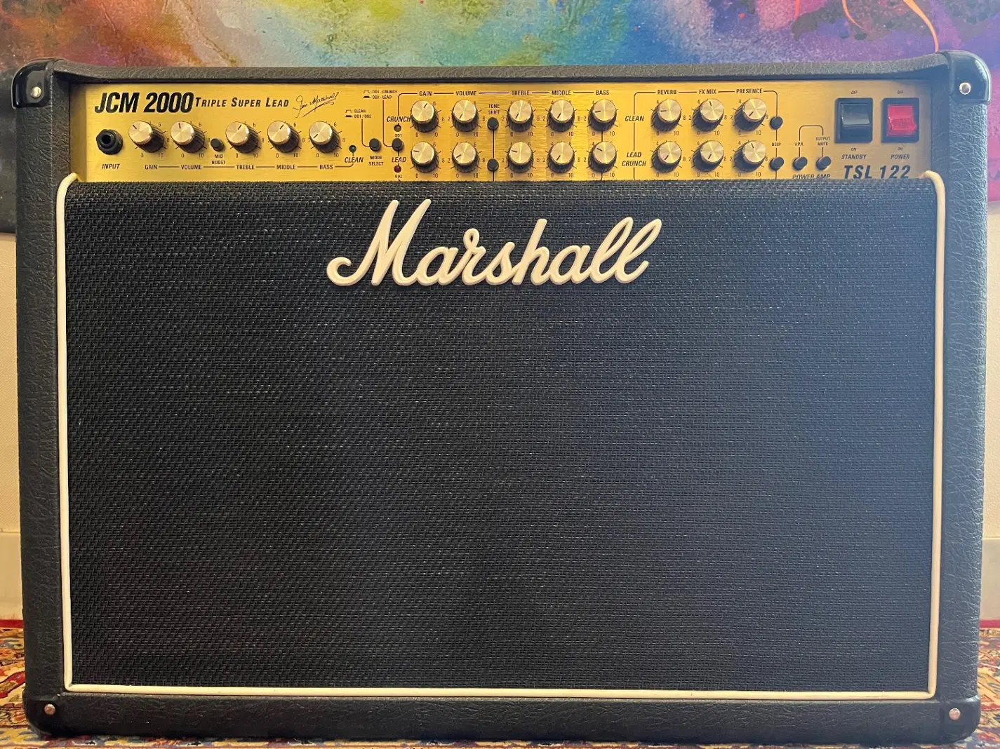 Marshall JCM 2000 TSL 122|گیتار، بیس، امپلیفایر|صحنه, |دیوار