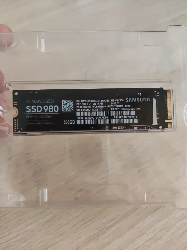 SSD M.2 Samsung 980|قطعات و لوازم جانبی رایانه|تهران, دکتر هوشیار|دیوار
