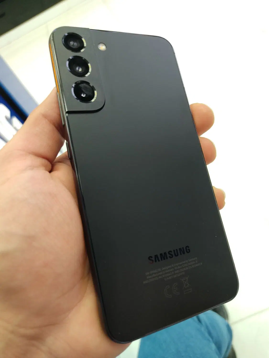 S22 PLUS 256 R8 BLACK|موبایل|قم, صفائیه|دیوار