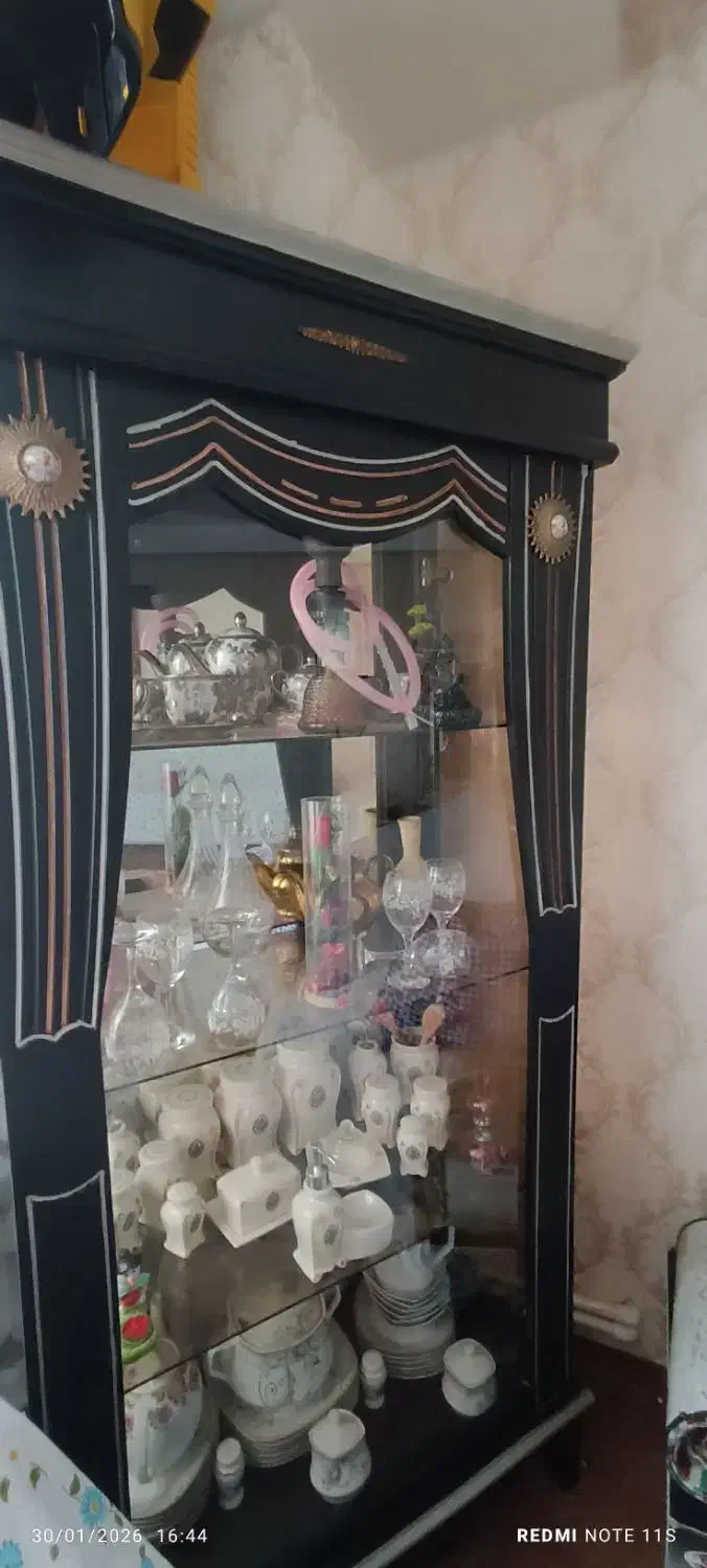 بوفه چوبی|بوفه، ویترین، کنسول|سهند, |دیوار