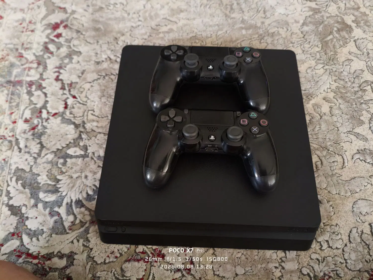 PS4 slim|کنسول، بازی ویدئویی و آنلاین|شیراز, ترمینال باربری|دیوار