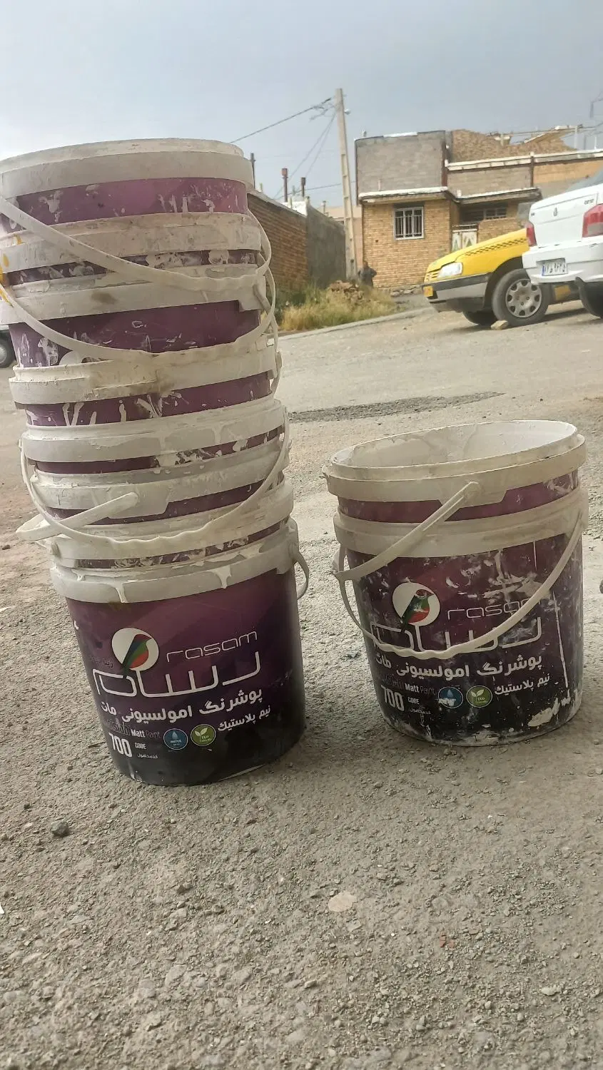 سطل رنگ|لوازم نظافت|سنندج, |دیوار