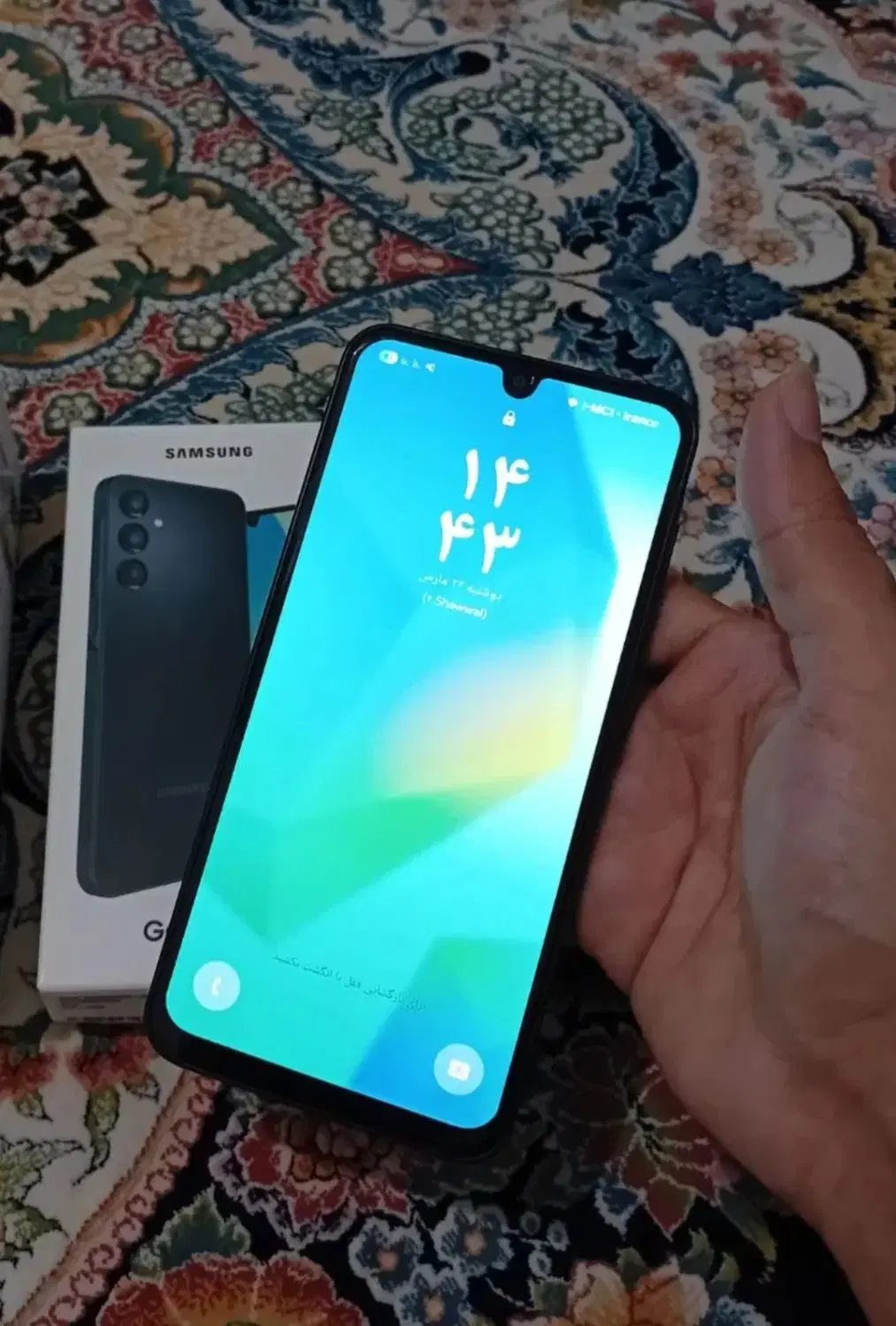 گوشی A16 128Ram6|موبایل|قم, منبع آب|دیوار