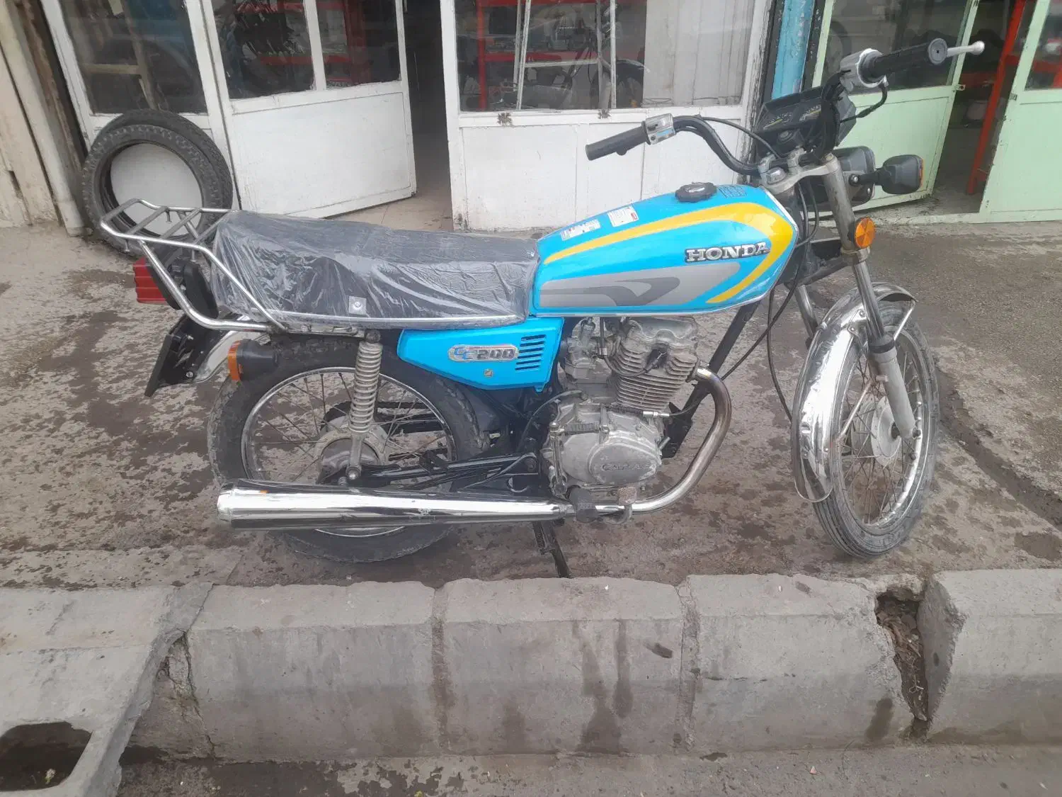 موتور اوراقی سالم|موتورسیکلت|قزوین, |دیوار