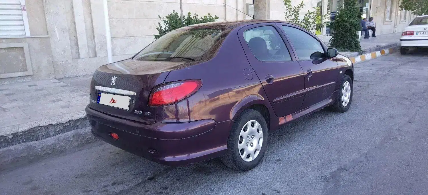 پژو 206 sd|خودرو سواری و وانت|مشهد, جانباز|دیوار