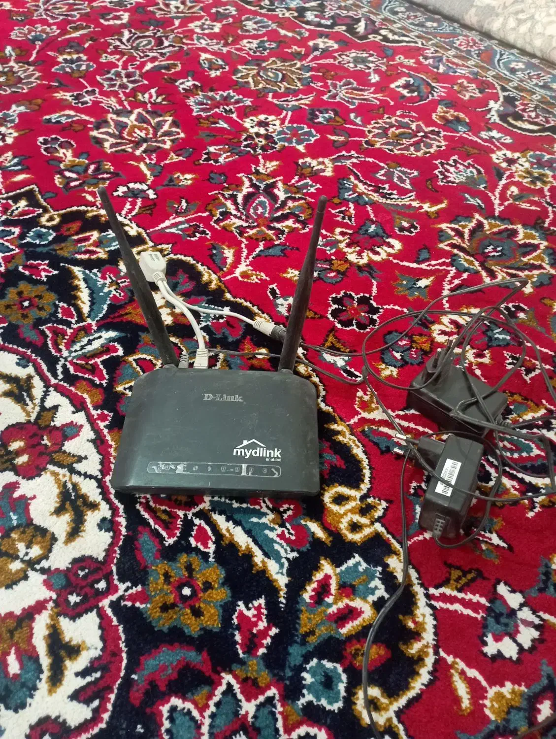 d link دو آنتن|مودم و تجهیزات شبکه|بهبهان, |دیوار