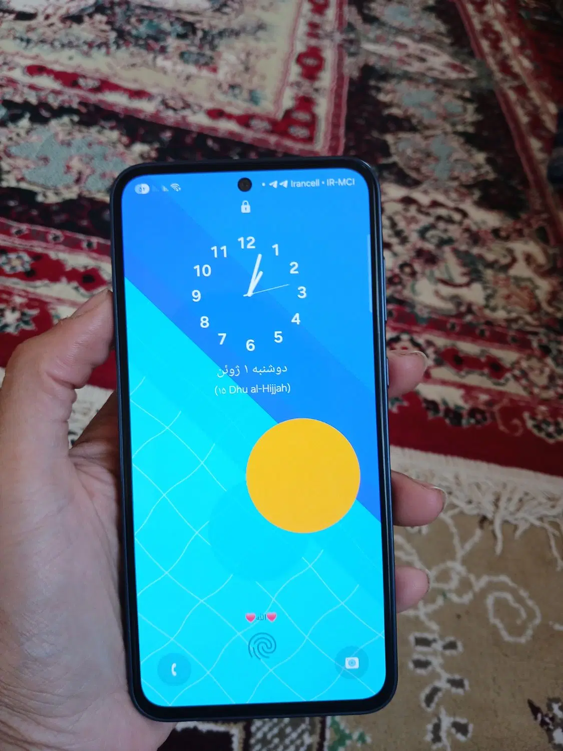 گوشی samsung.A35|موبایل|ماهیدشت, |دیوار