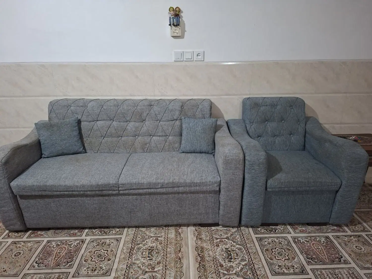 مبل|مبلمان خانگی و میز عسلی|یزد, |دیوار
