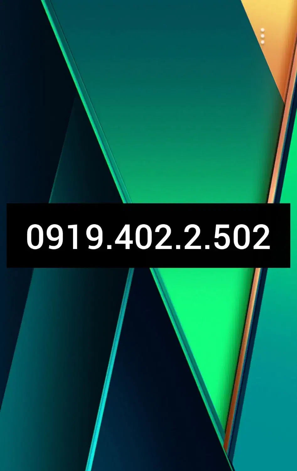 0919.402.2.502|سیم‌کارت|تهران, فلاح|دیوار